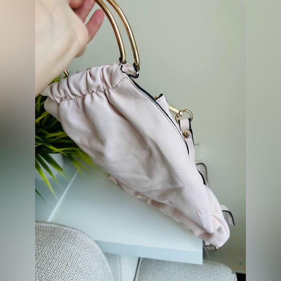 Zara | Ring handle pink shoulder bag - Picture 9 of 12